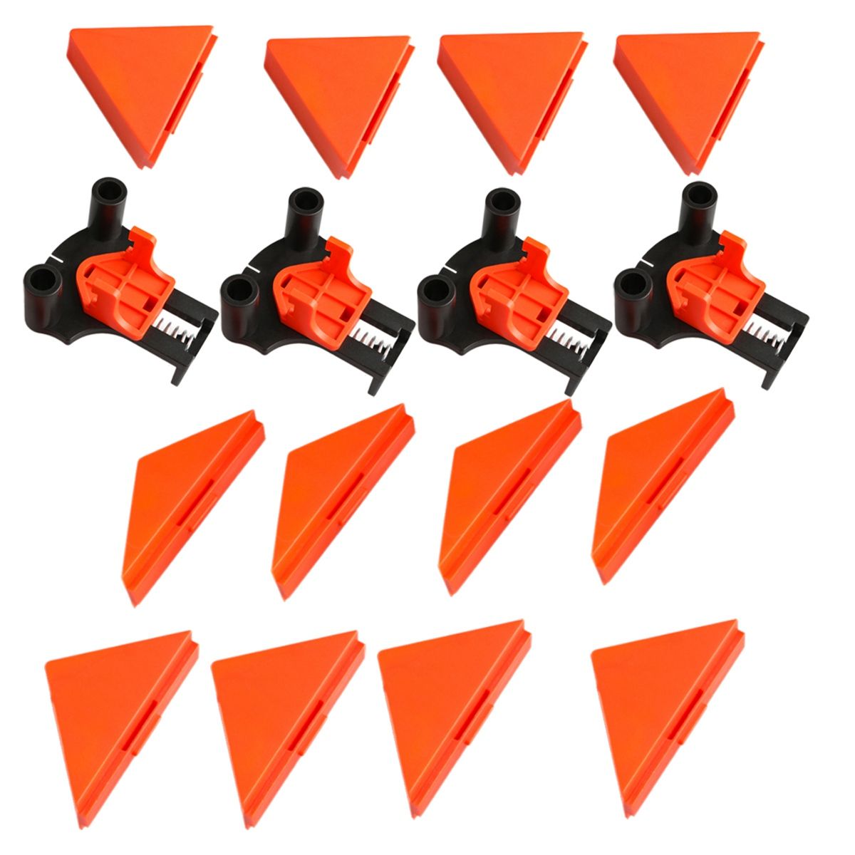 16PC Woodworking Angle Clamp Utility Fixation Tool Woodworki