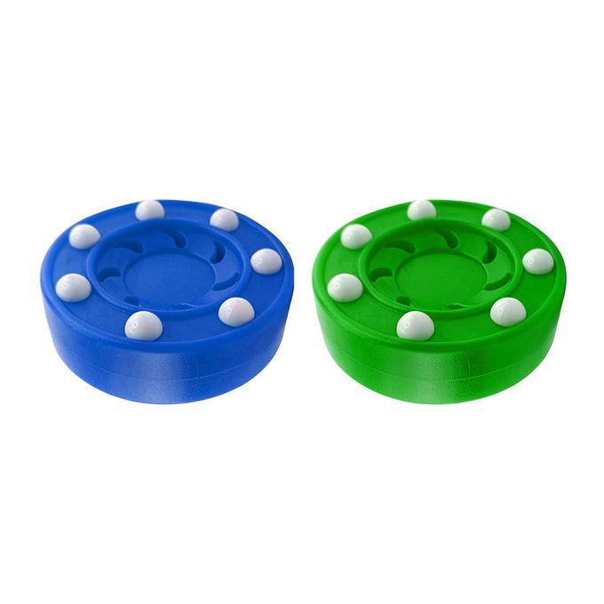 2Pieces Roller Hockey Puck Standard Wheel Pucks Practicing Rollers
