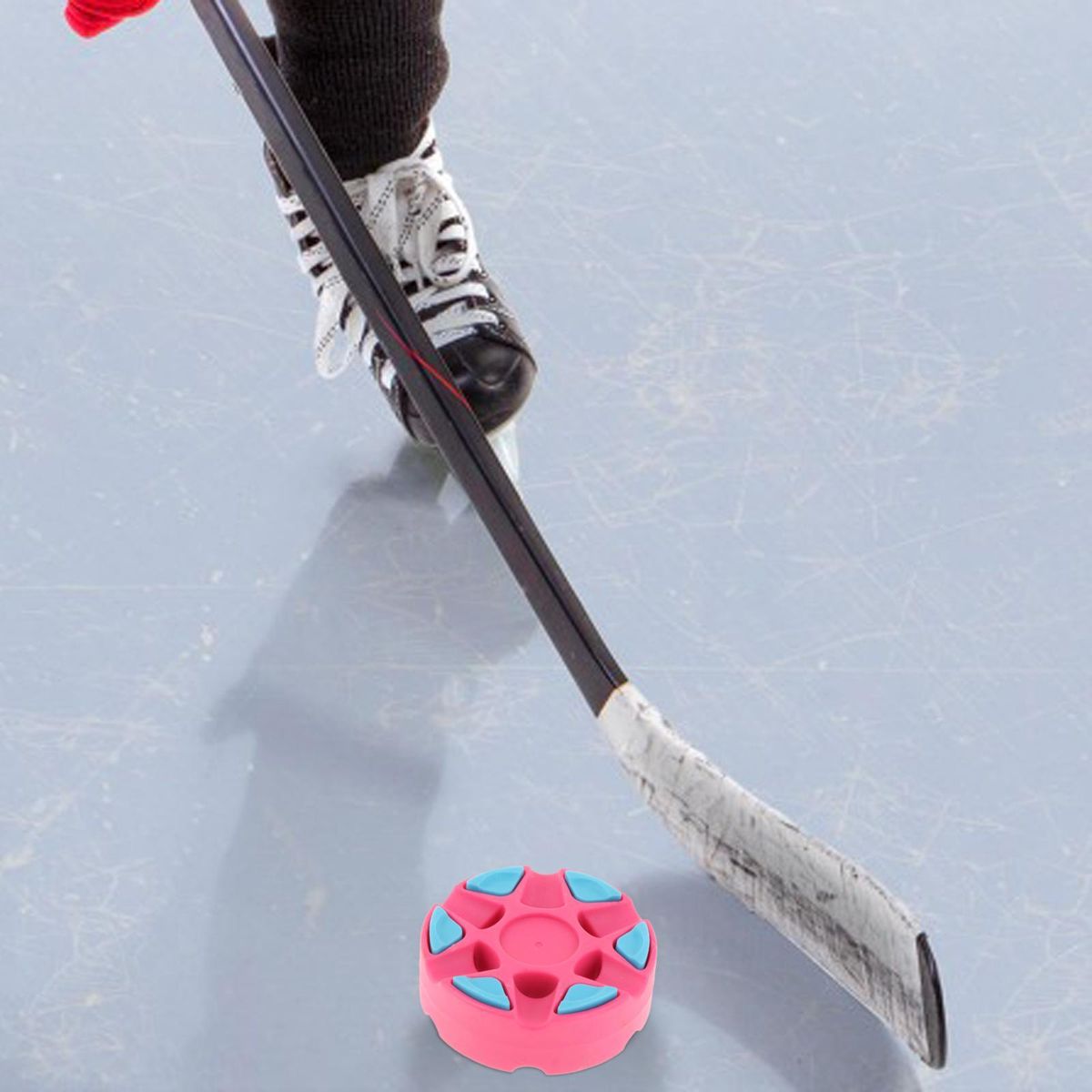 Official Roller Hockey Game Wheels Slider Pink