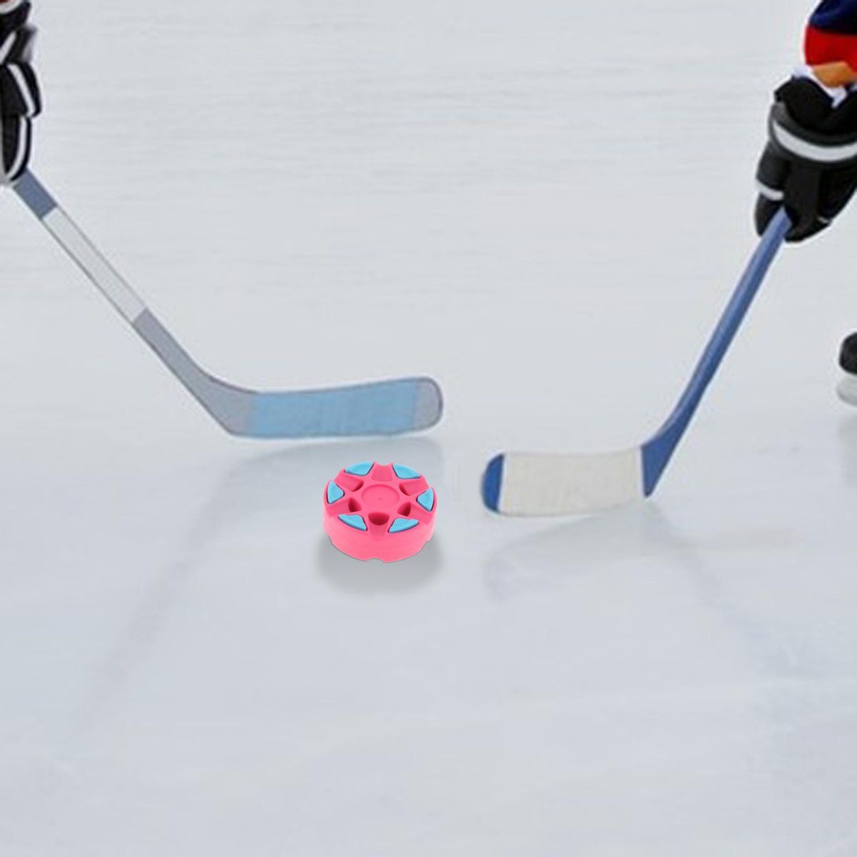 Official Roller Hockey Game Wheels Slider Pink