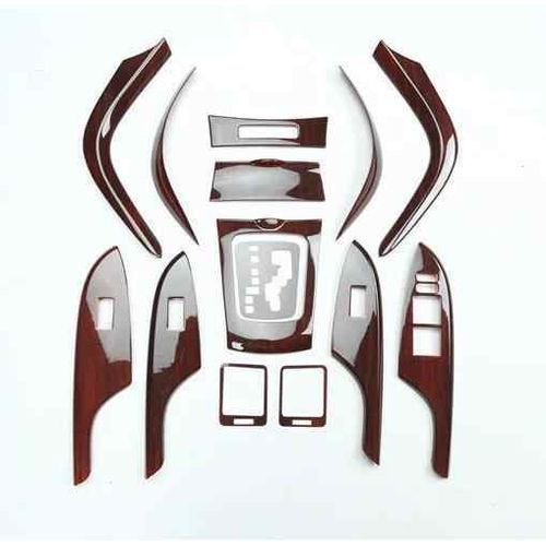 14Pcs/Set Car Interior Wood For Corolla 2008-2013