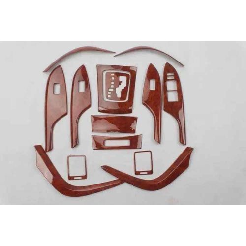 14Pcs/Set Car Interior Wood For Corolla 2008-2013