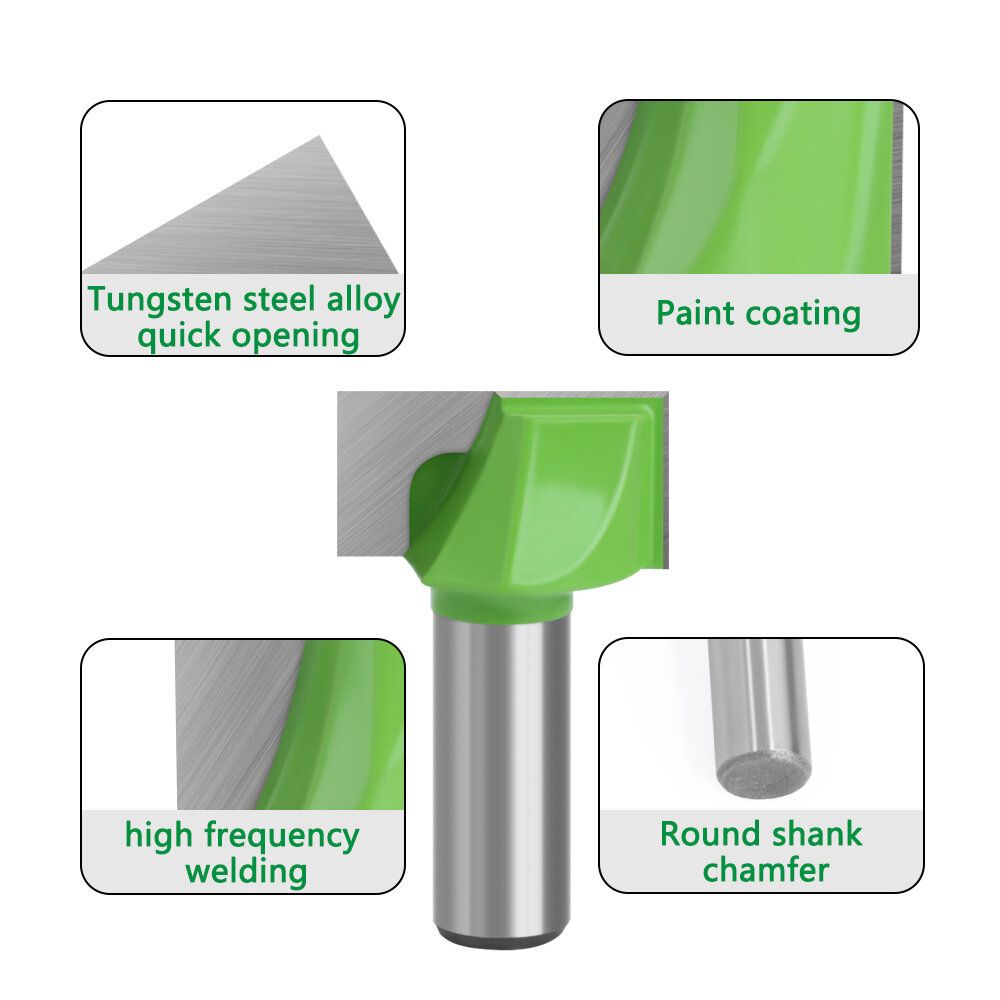 1/2 Handle 12 Handle Bottom Cutter Milling Bottom Chamfering