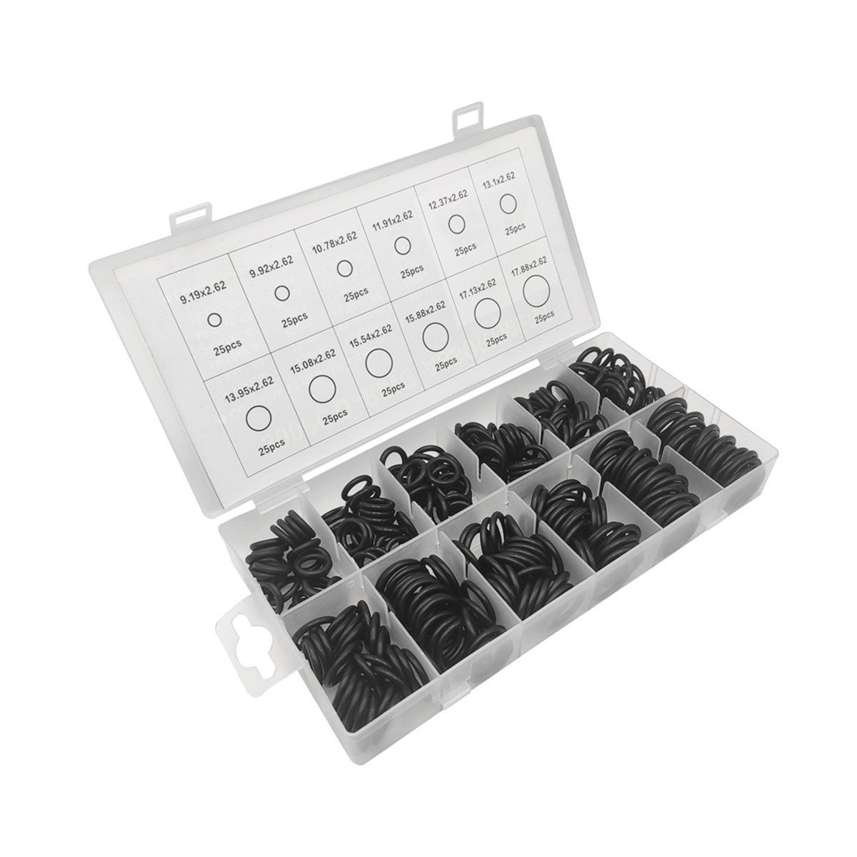 300PCS O-Ring NBR O-Ring Sealing Ring Gasket Washer