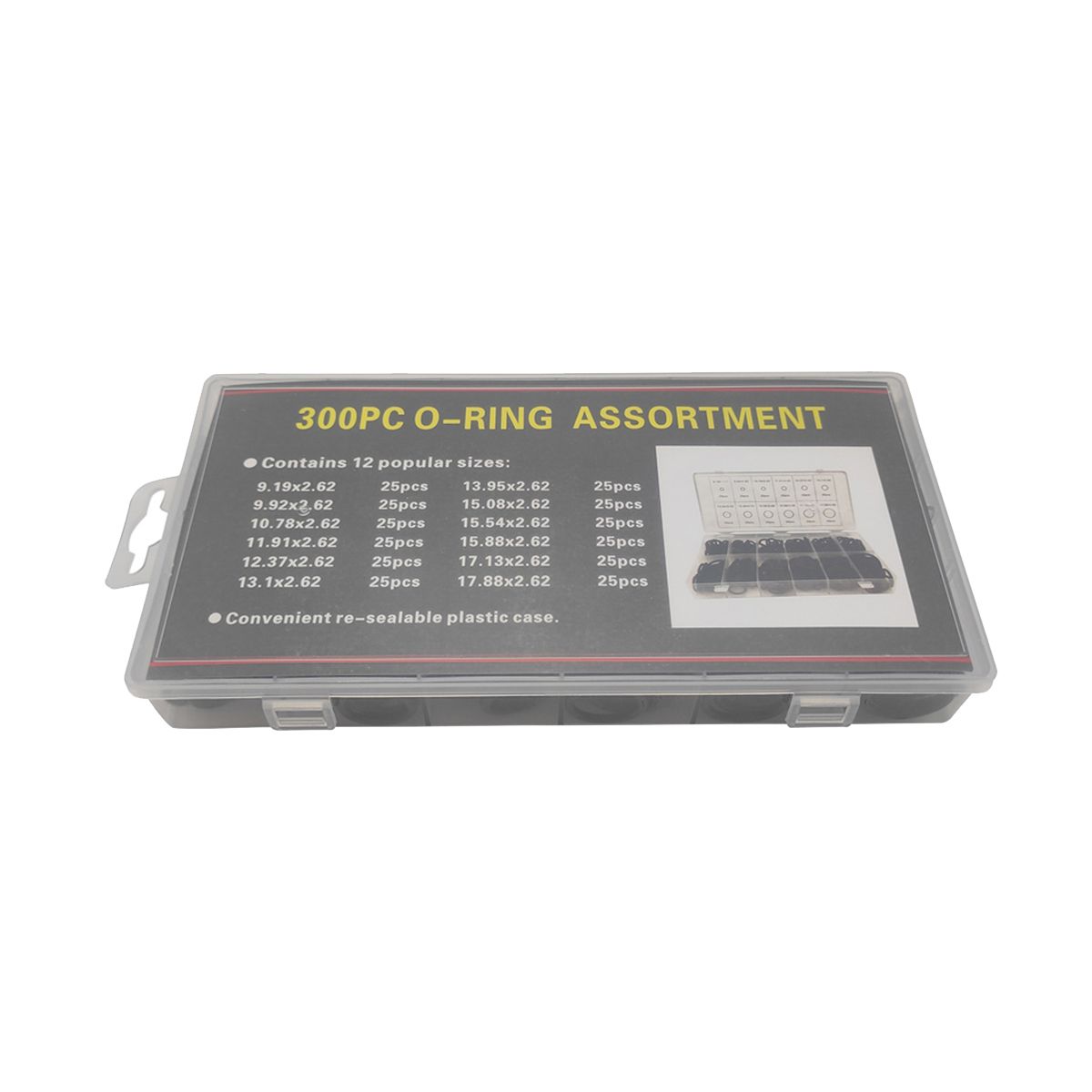 300PCS O-Ring NBR O-Ring Sealing Ring Gasket Washer