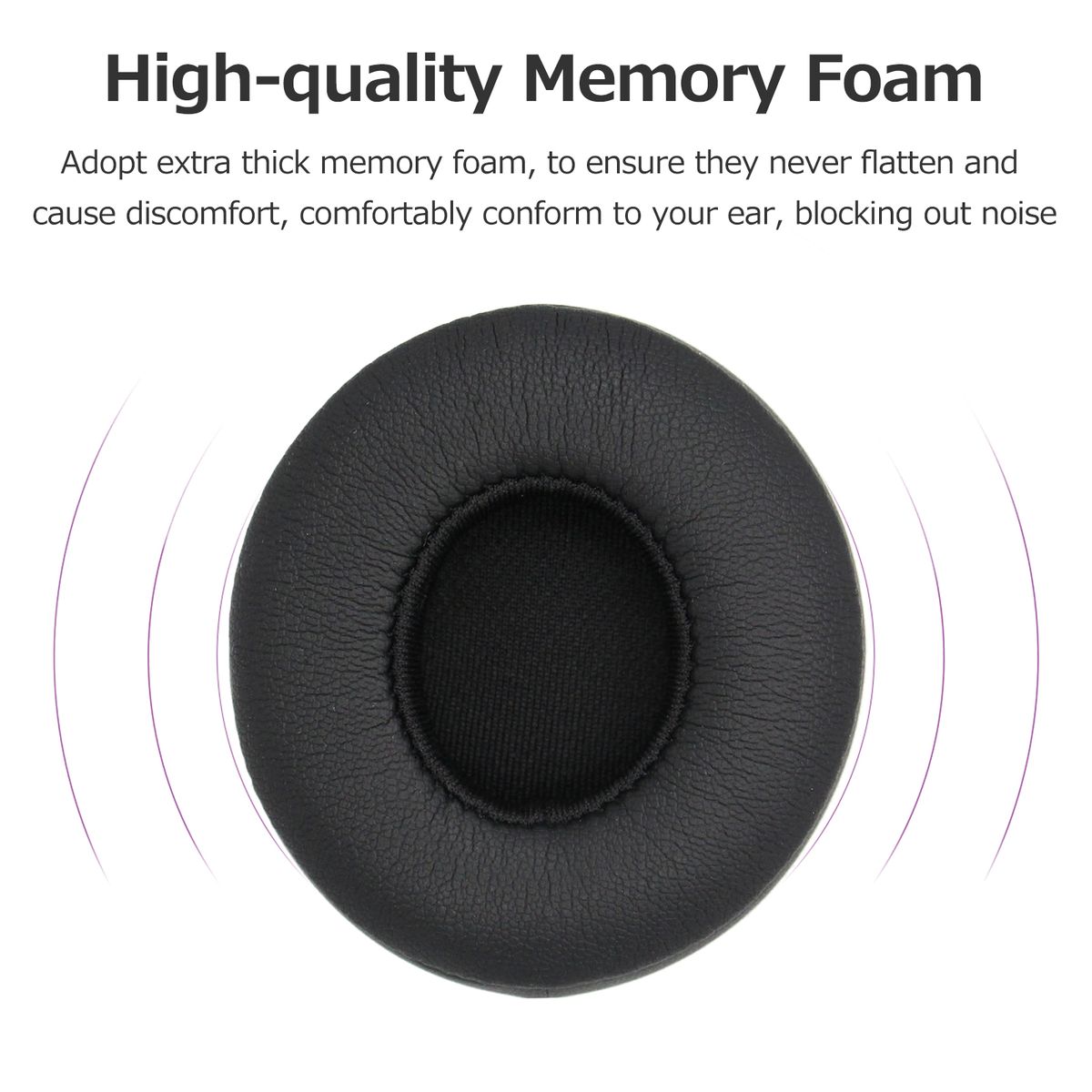 Headset Ear Pads Protective Cover Replacement Protein Memory