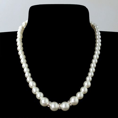 3 In 1 Jewelry Pearl Lovely Earring Jewellery Set