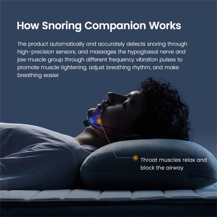 EMS Pulse Anti Snoring Device