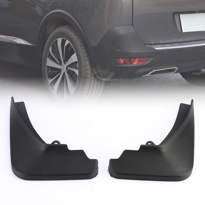 4 Pcs LB-SY-526 Mud Flaps Professional Modification-Black