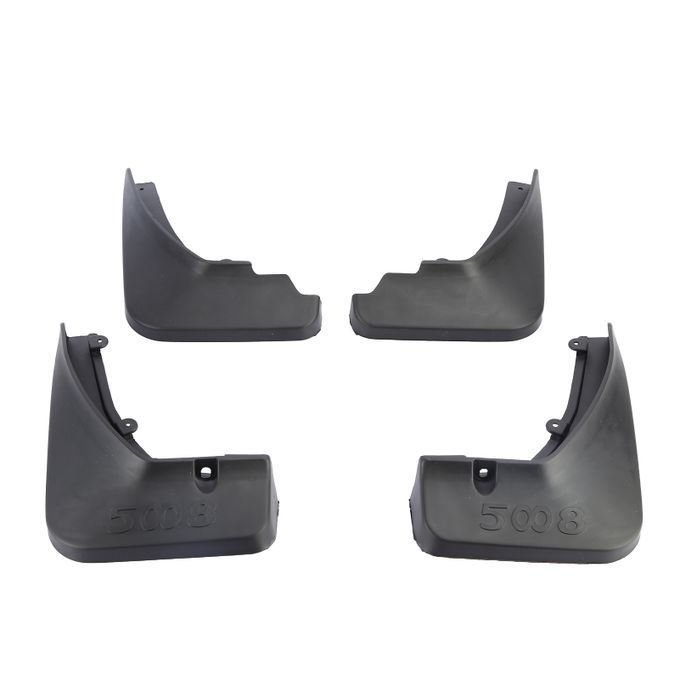 4 Pcs LB-SY-526 Mud Flaps Professional Modification-Black