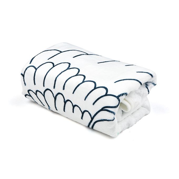 Baby Monthly Milestone Blanket For Girl Boy Floral Wings-3
