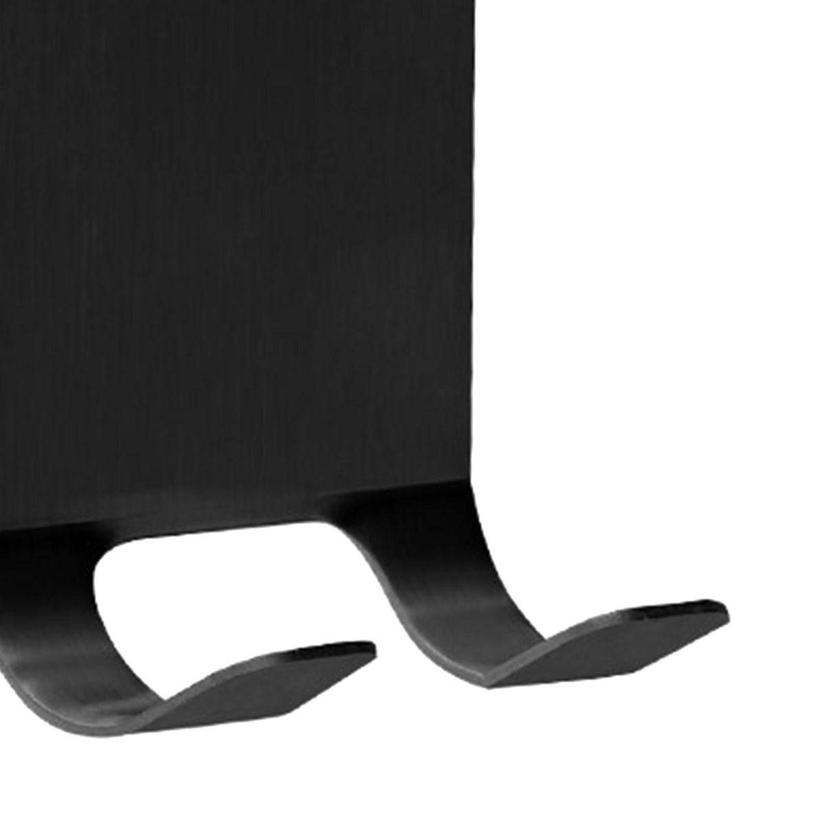 Wall Hook U-shaped Bathroom Wall Hook Storage Shelf Black
