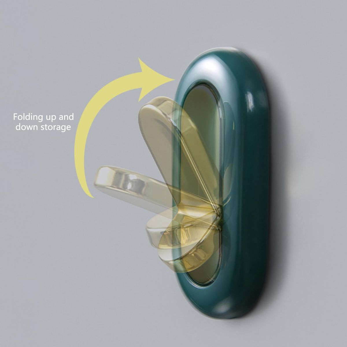 3Pcs Wall Hook Traceless Mounting Hallway Hat Scarf Keychain Hanging Hook Mix Color
