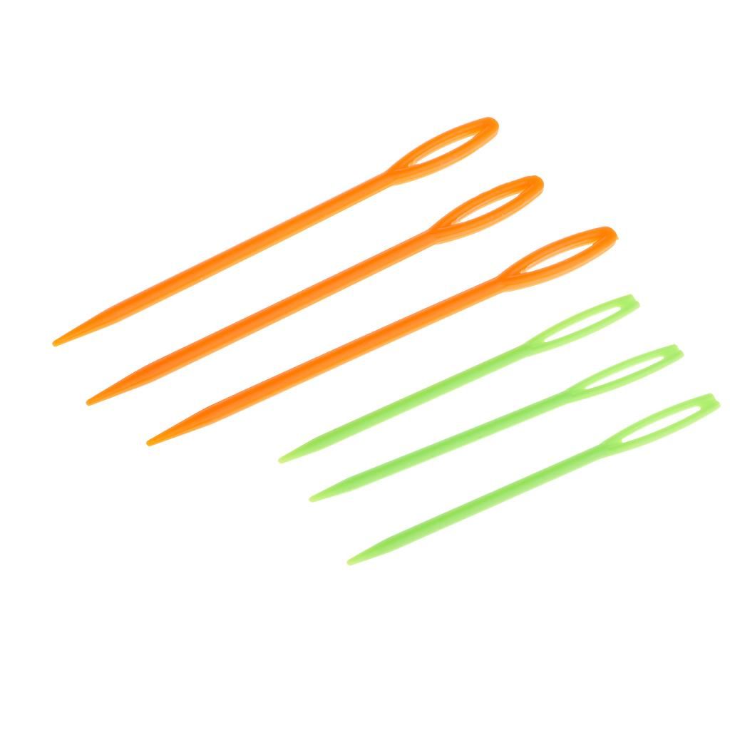 73Pcs Mixed Color Knitting   Tools Plastic Kit DIY Crochet Hooks Set