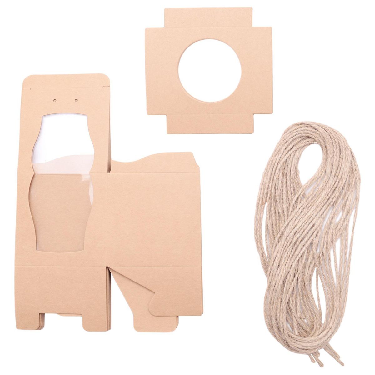 Kraft Paper CupCake Cake Box Paper Cup Baking Box Gift Box