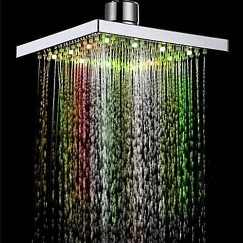 Bathroom Shower Head 7 Color Changing Water Glow Light