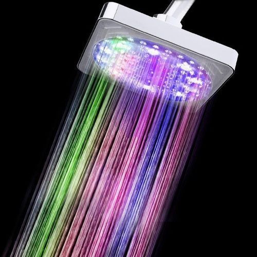Bathroom Shower Head 7 Color Changing Water Glow Light