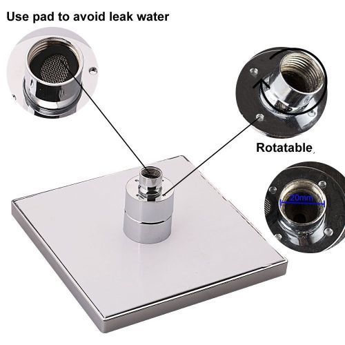 Bathroom Shower Head 7 Color Changing Water Glow Light