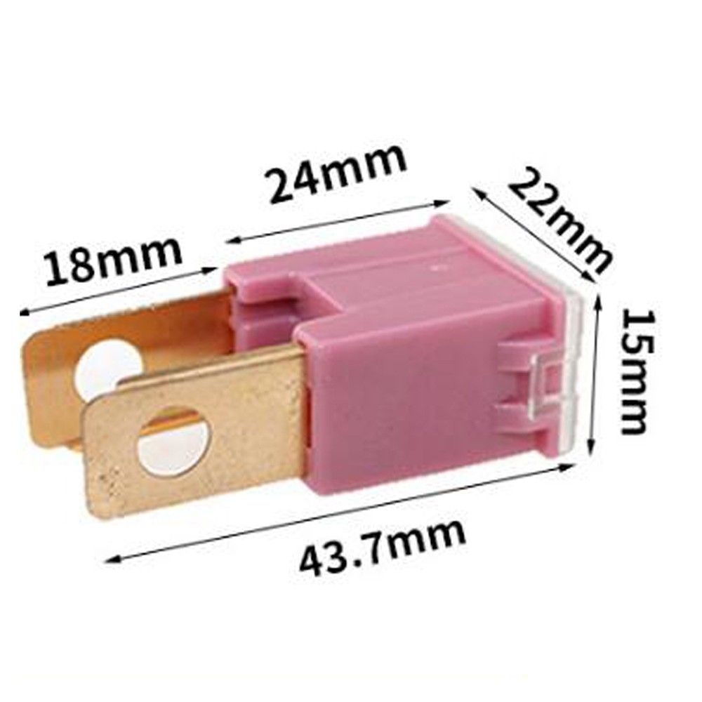 50A JCASE FMX Pal Male Slow Blow Car Auto Fuse For Nissan