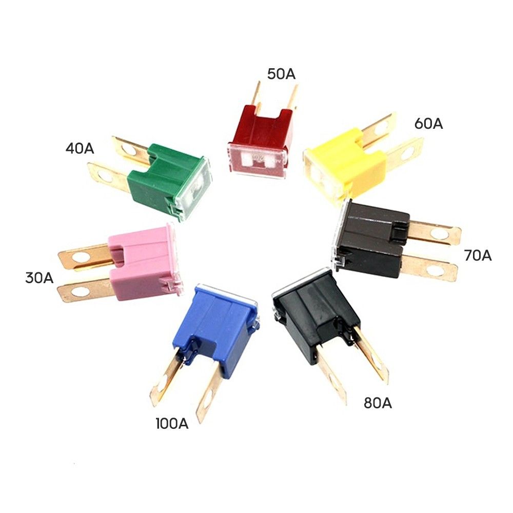 50A JCASE FMX Pal Male Slow Blow Car Auto Fuse For Nissan