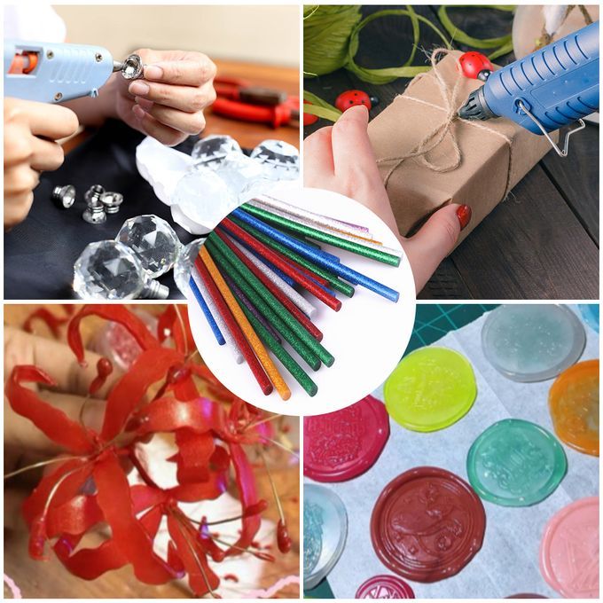 Hot Glue Stick 10PCS 11MM DIY Manual Transparent Color