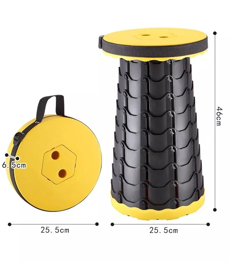 Folding Stool Telescopic Chair For Adults & Kids Retractable