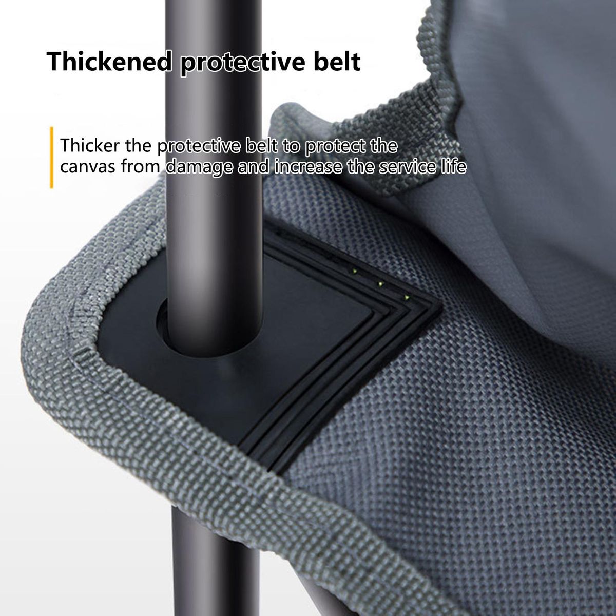 Outdoor Chair Camping Leisure Portable Folding Chair Grey