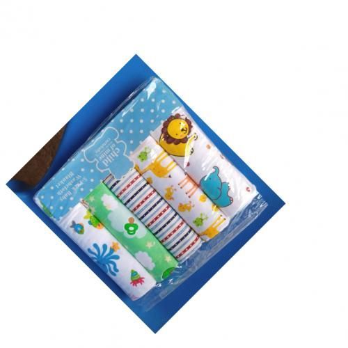 5 Piece Baby Receiving Blankets And Flannel