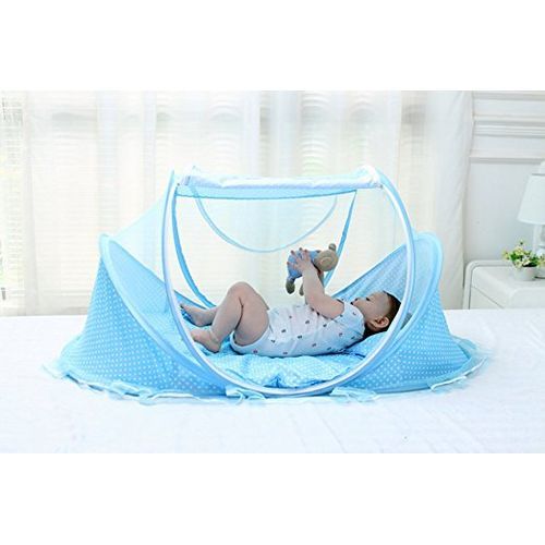 Foldable Mosquito Net Bed Portable Baby Crib