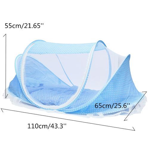 Foldable Mosquito Net Bed Portable Baby Crib