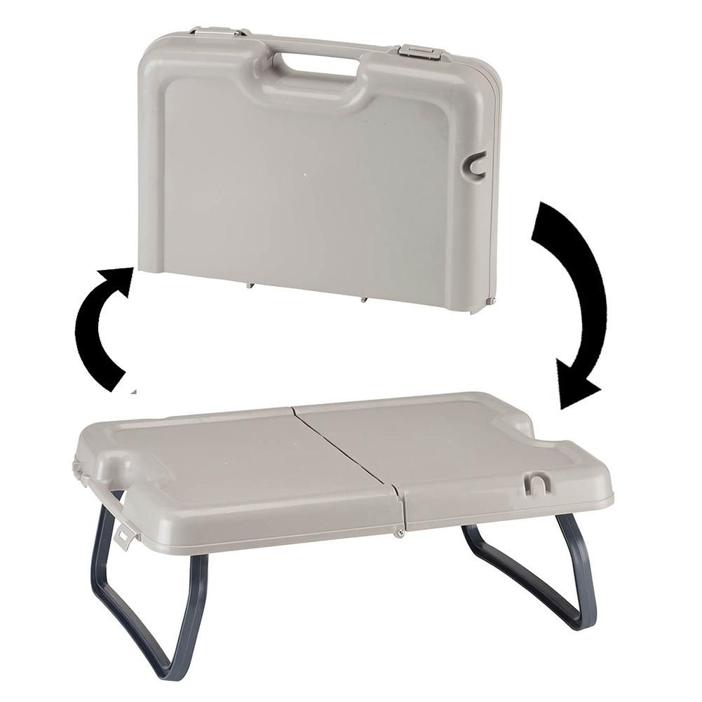 Folding Camp Table Storage Case Portable Desk Camp, Camping