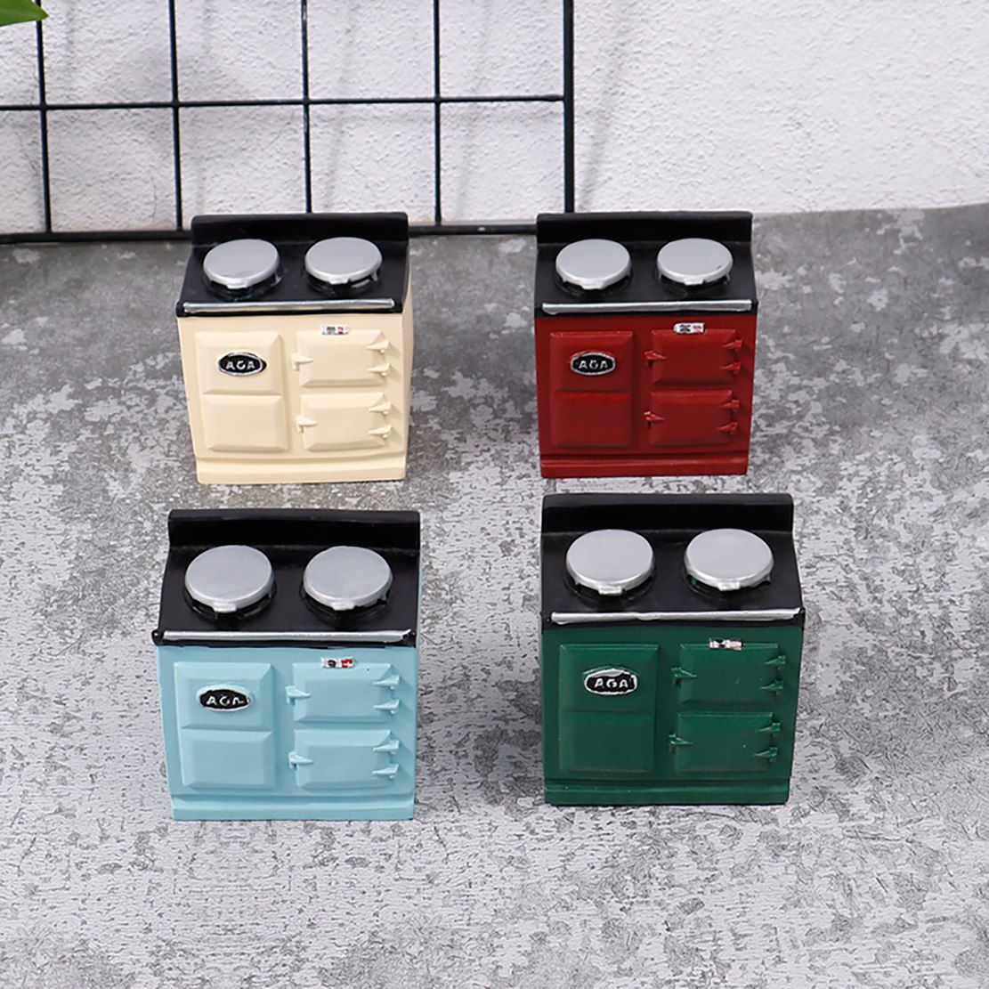 1:12 Dollhouse Mini Gas Stove Simulated Model