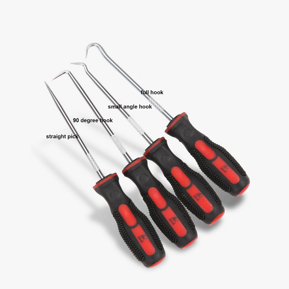 4Pcs Oil Seal Metal Hooks Rubber O-ring Removal Hook Car