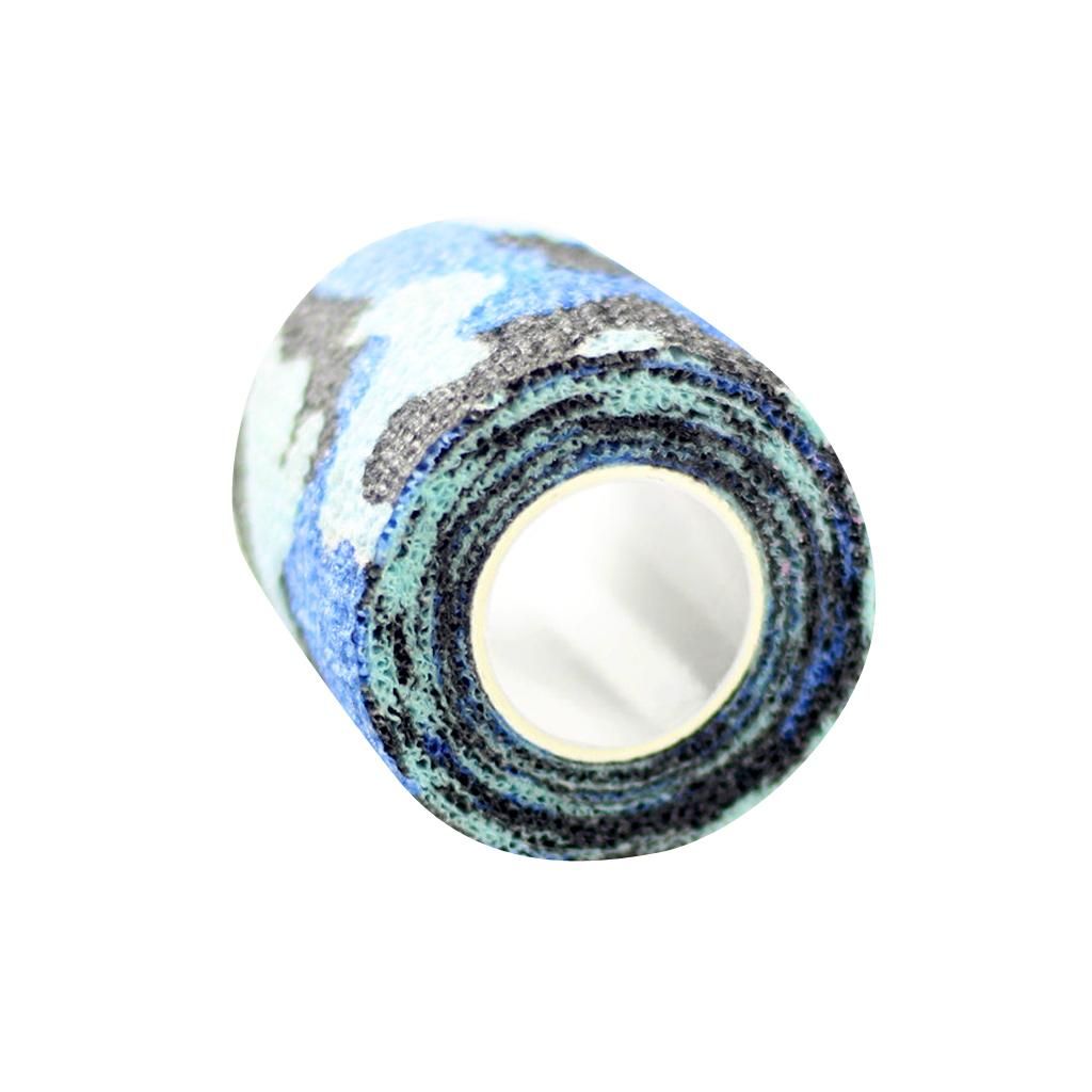 2 Pieces Self-adhesive Wrist Ankle Joints Wrap  Tape Navy