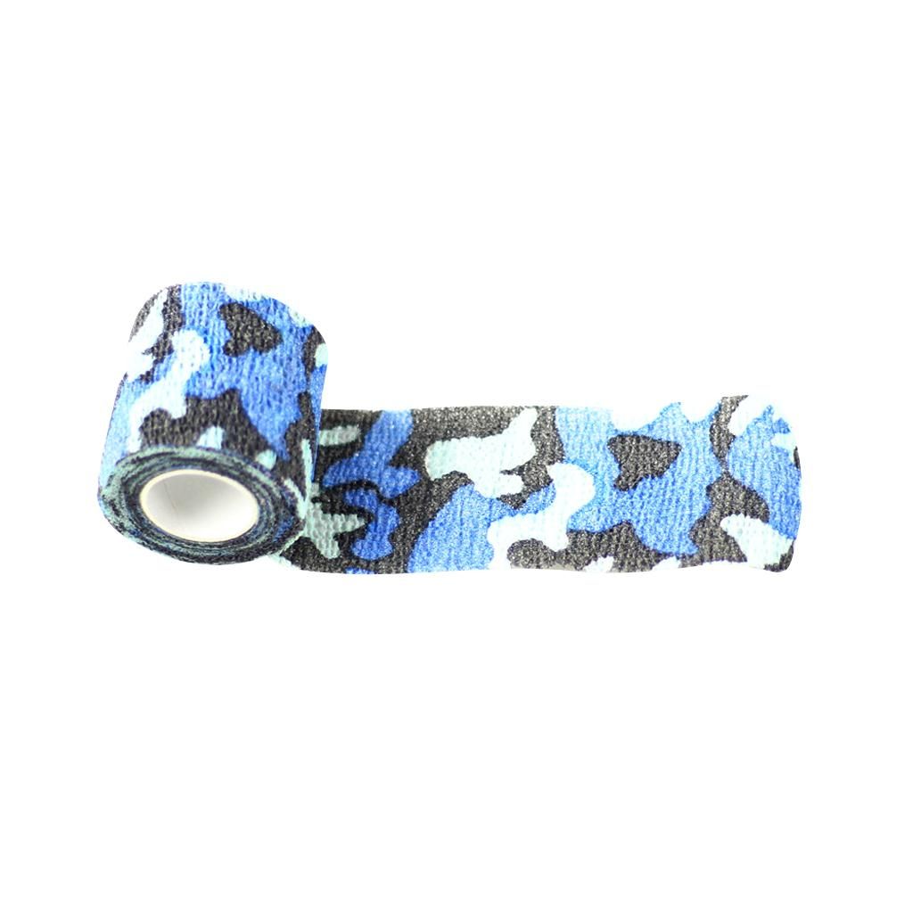 2 Pieces Self-adhesive Wrist Ankle Joints Wrap  Tape Navy