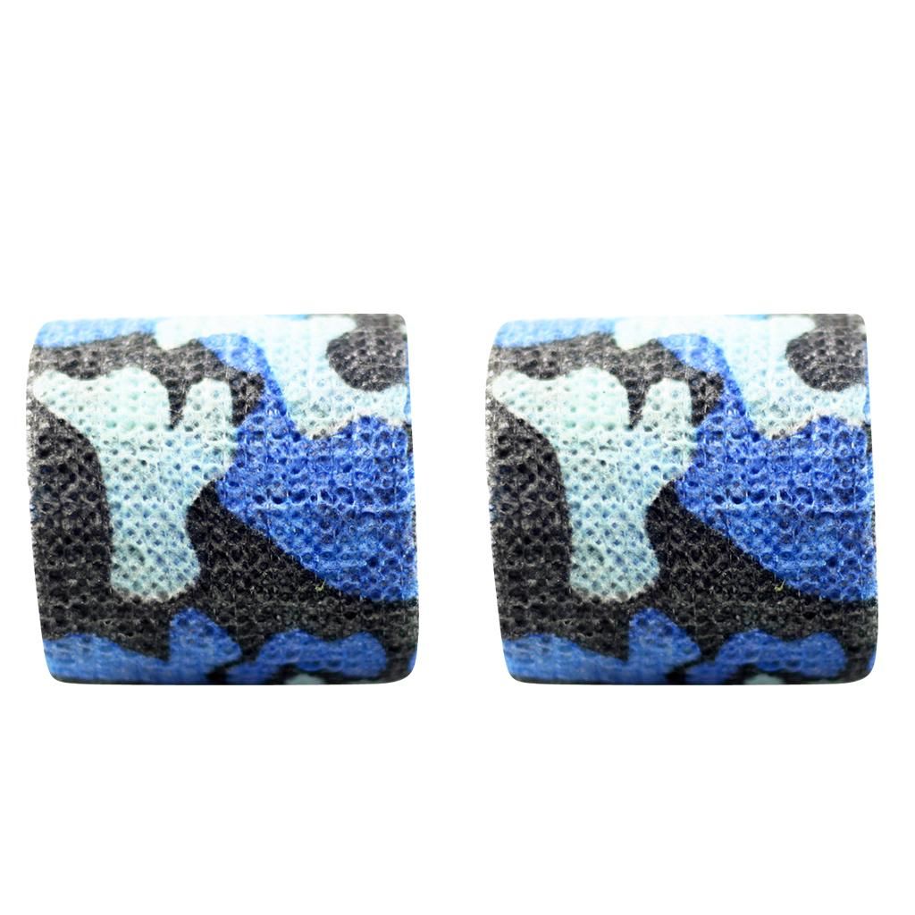 2 Pieces Self-adhesive Wrist Ankle Joints Wrap  Tape Navy