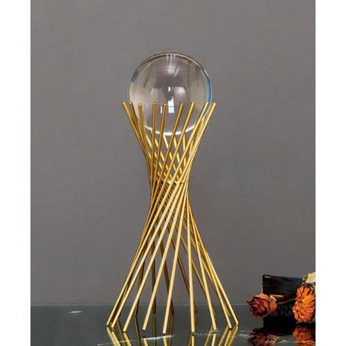 Decorative Spiral  TV Console Decor