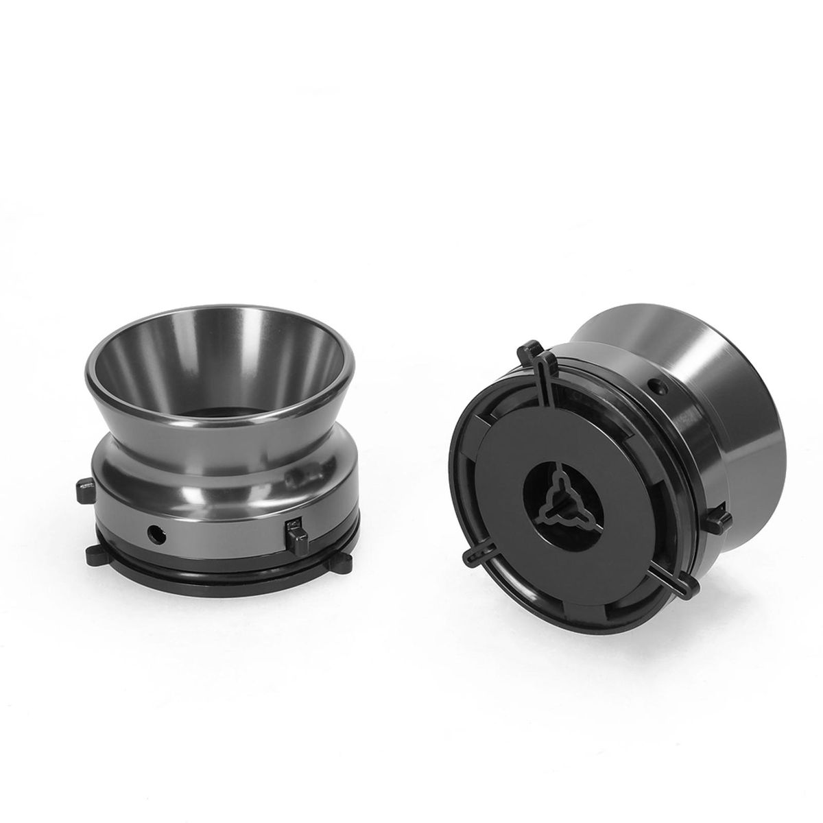 2PCS 1 Pair 10inch Open Disk Recorder Aluminum Cup Universal Opening Machine Loading Device Universal Tape Recorders Loading Device for Studer ReVox