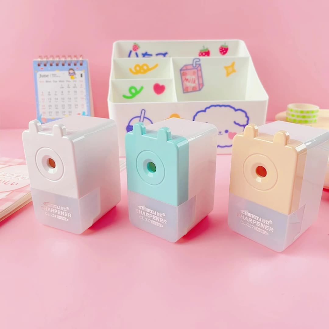 Pencil Sharpener Cool Things To School Fonte School Tools Scuola Stylo Kawaii Papeleria Aesthetic Cute Stationery School It