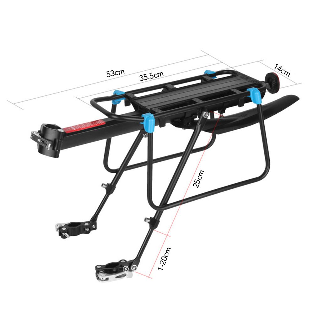 Quick Release Adjustable Bike Bicycle Cargo Rack Bike Rear