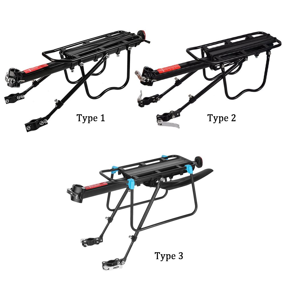 Quick Release Adjustable Bike Bicycle Cargo Rack Bike Rear