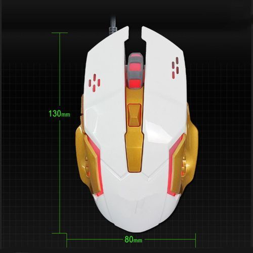 K1027 Protable Lightweight Mini Optical Gaming Mouse Mice For PC