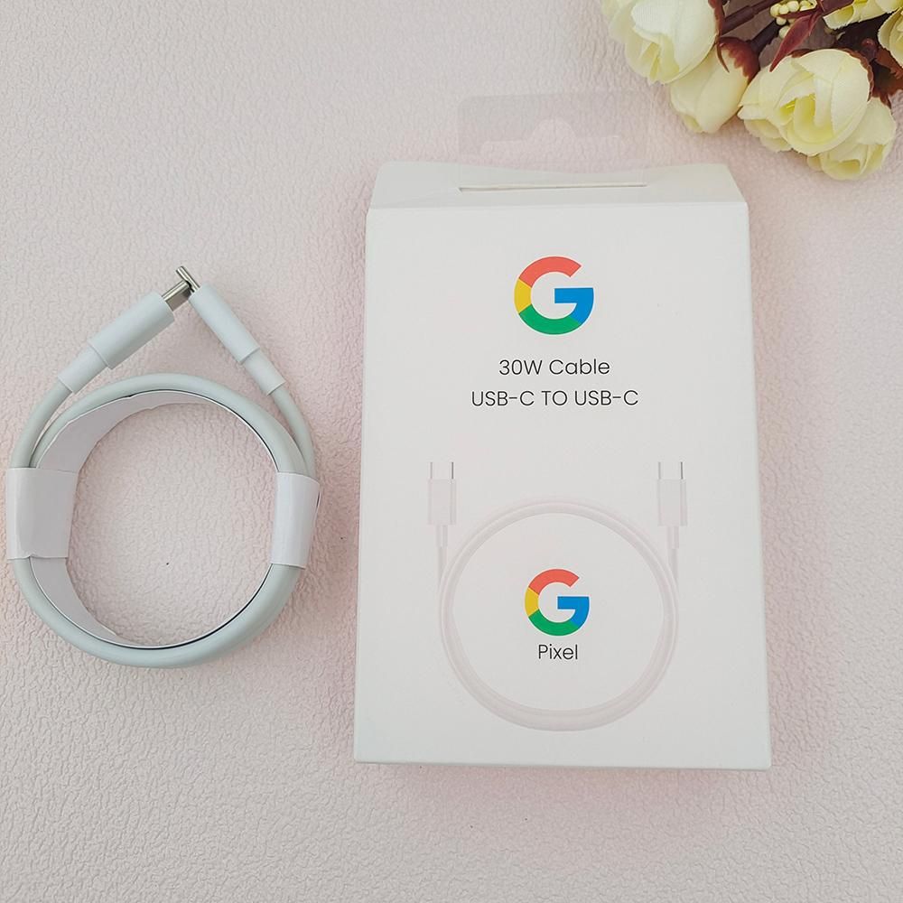 For Google 30W PD Fast Charger Cable 100CM USB C To Type C Quick Charging Data Cord For Pixel 7 5 6 Pro 4 4A 5A 6A 3A 3 XL XXL