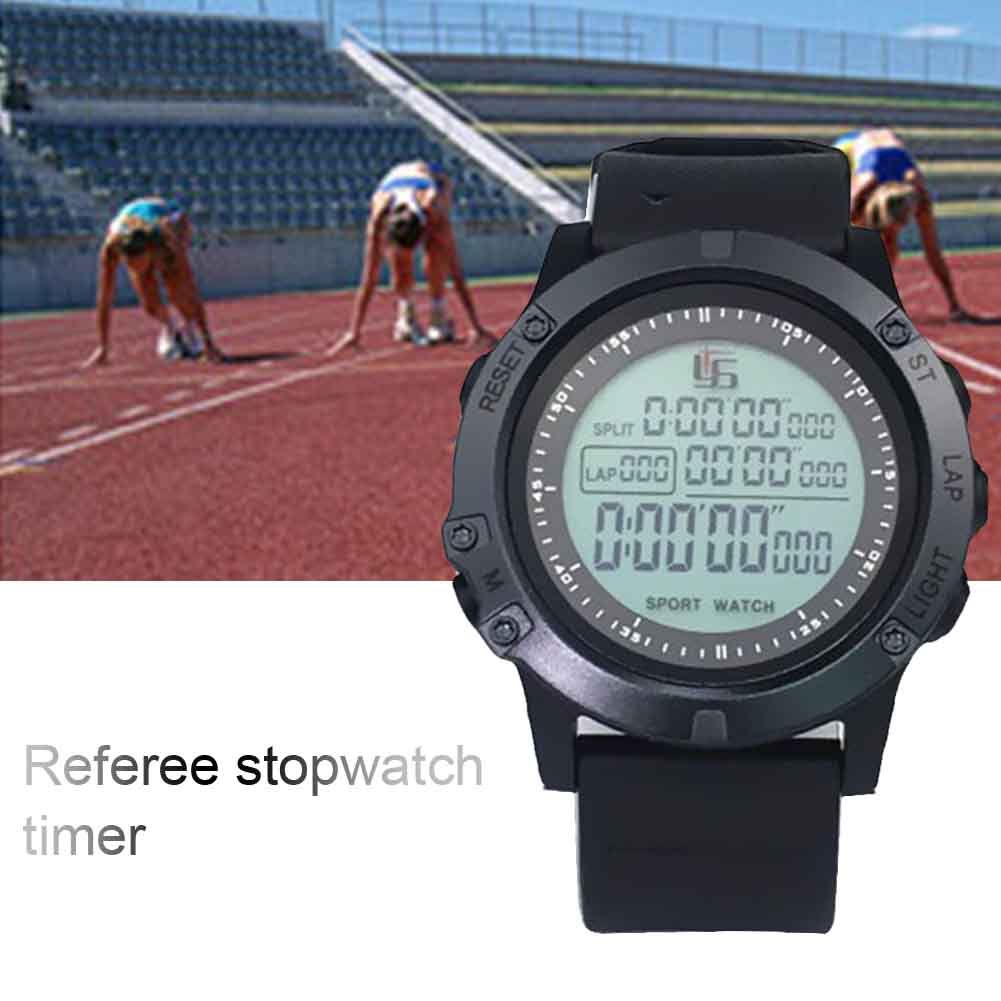 Digital Display Soccer Swatch Multifunctional Referee Timer