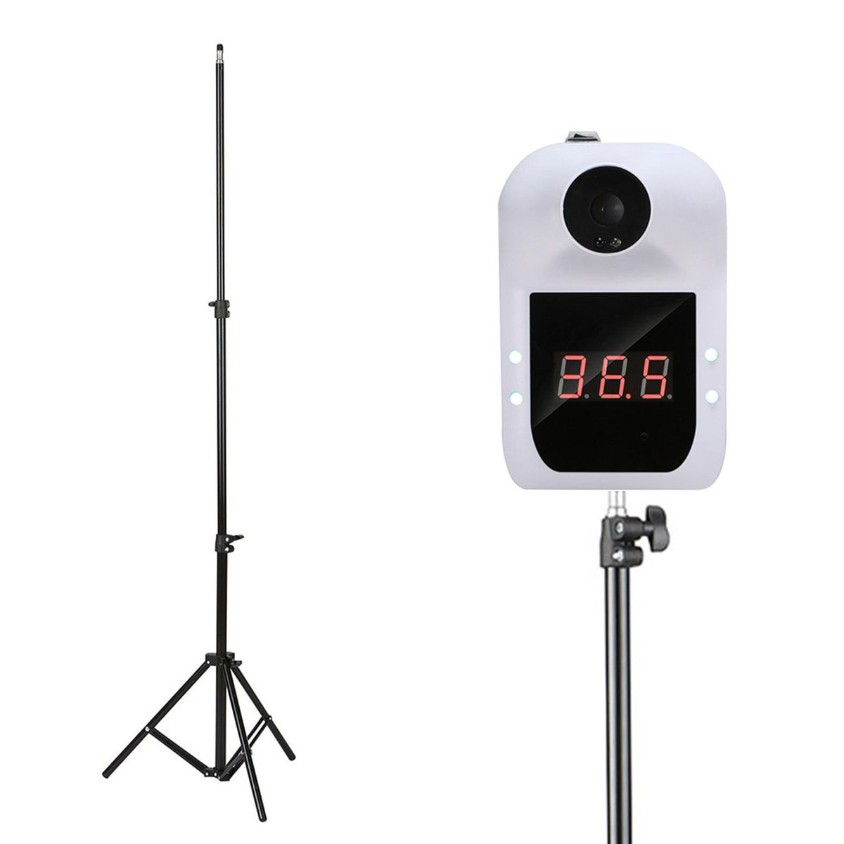 2.1m Tripod for Thermometer Foor-standing Tripod Bracket with 1/4 Screw Tooth