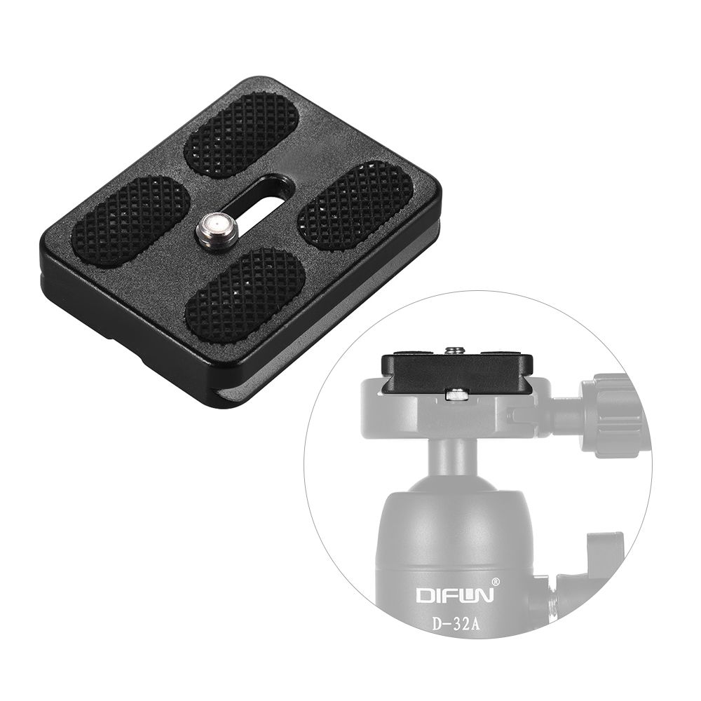 50*38mm Size Aluminum Alloy Universal Quick Release Plate