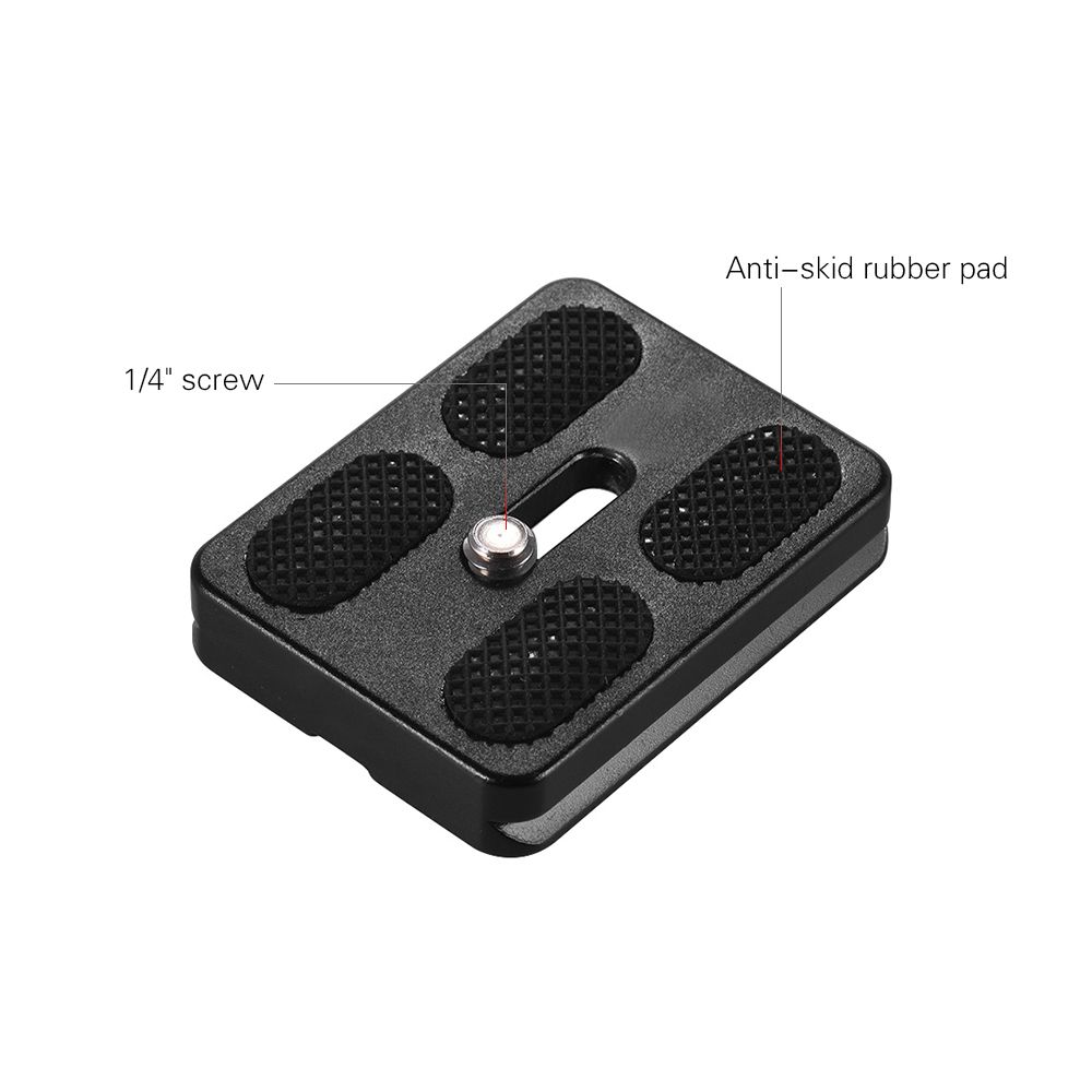 50*38mm Size Aluminum Alloy Universal Quick Release Plate