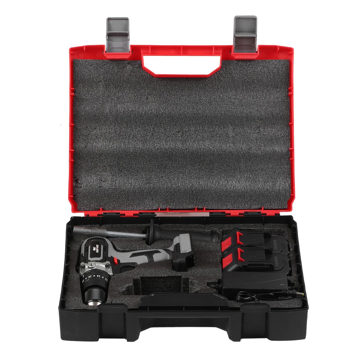 21V Cordless Drill Driver Batteries Max Torque 200N.m 20+3