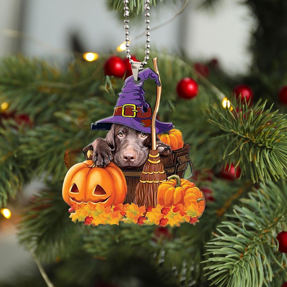 Halloween Women Car Ornament Whimsical Pet Halloween Car for Auto