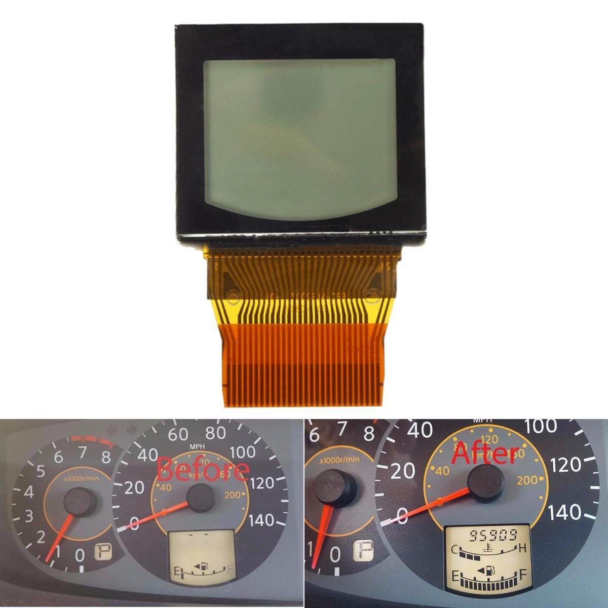Cluster Odometer Speedometer LCD Display Screen For Nissan Quest 04-06 With Ribbon Attached